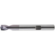 NC spotting drill, solid carbide 142° 20 mm TiAlN, HB shank